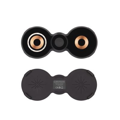 Беспроводная (15W) зарядная станция Cheb с прозрачным корпусом и MagSafe, черный-2