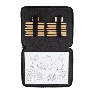 Набор для рисования Эскиз, черный с серым-3