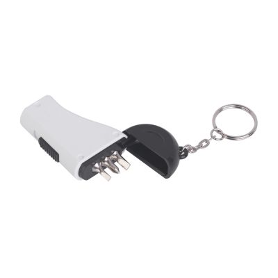 Брелок-мультиинструмент, черный с белым-2