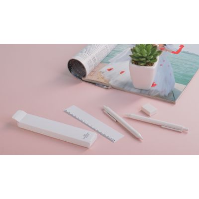 Набор Combo канцелярских принадлежностей с антибактериальной защитой, белый-1