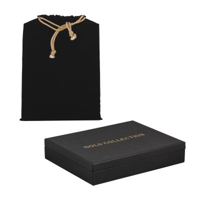 Картина Щит и меч, черный с золотом-3