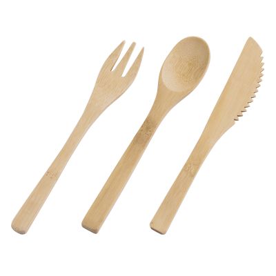 Набор столовых приборов Ecotone, натуральный-3