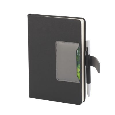 Ежедневник недатированный Монти, формат А5, черный-4