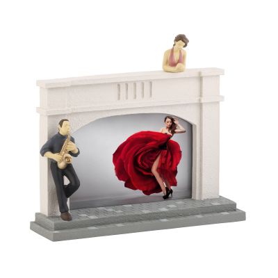 Фоторамка Мелодия любви, белый-0