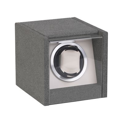 Шкатулка для часов с подзаводом, серый-0