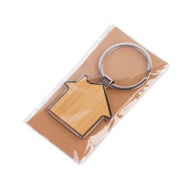 Брелок Home, натуральный-4