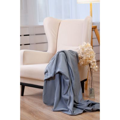 Плед Байкал, серый-4