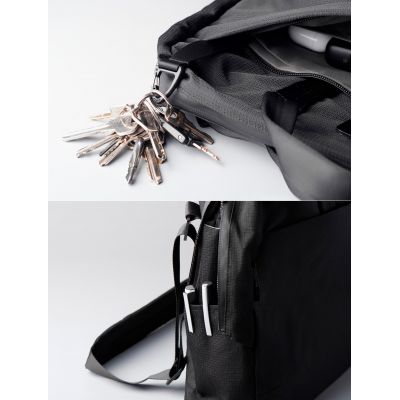 Сумка для ноутбука LANA, черный-4