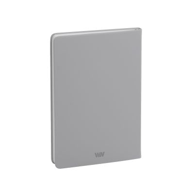 Ежедневник недатированный Милан, А5, покрытие soft touch, серый-2