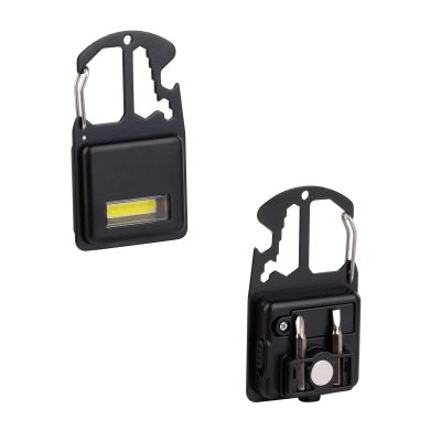 Брелок-мультитул-фонарь Multy, черный-0