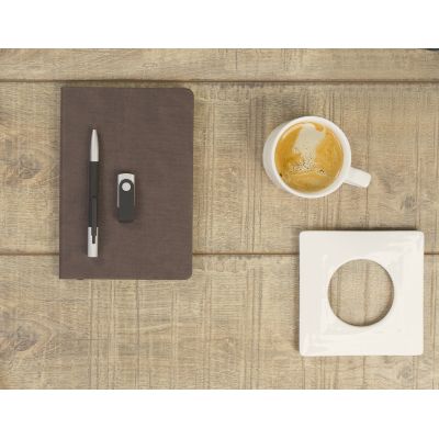 Блокнот Ровиго, формат А5, коричневый-1