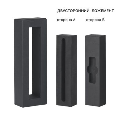 Набор ручка Jupiter + флеш-карта Vostok 8 Гб в футляре, покрытие soft touch#, красный-4