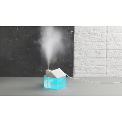 Увлажнитель воздуха Sweet home c лампой и вентилятором, белый-1