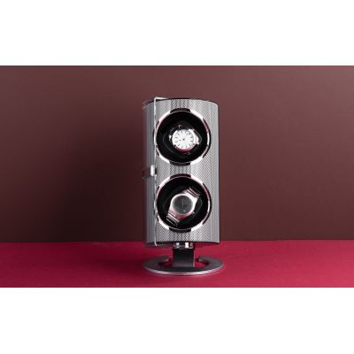 Шкатулка для часов с подзаводом, черный-2