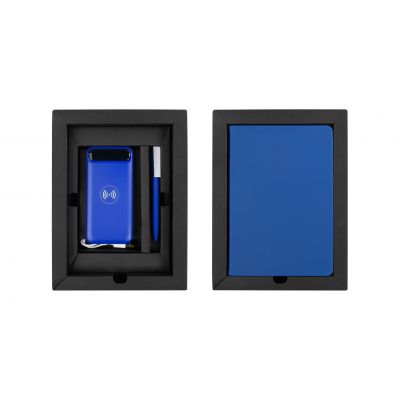 Набор подарочный Total black, синий/темно-синий-1