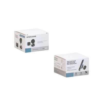 Магнитный держатель Clix, черный-5