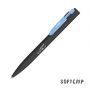 Ручка шариковая Lip SOFTGRIP, черный с голубым