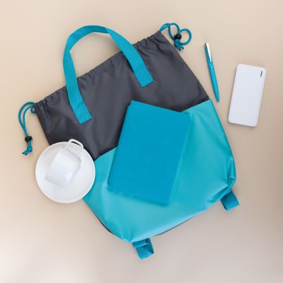 Набор Welcome, белый с бирюзовым-1