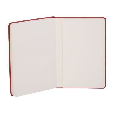 Ежедневник недатированный Милан, А5, покрытие soft touch, красный-3