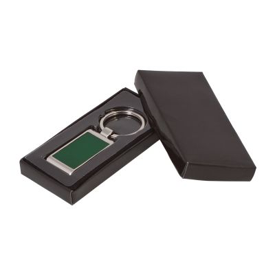 Брелок Квартет, зеленый с серебром-1