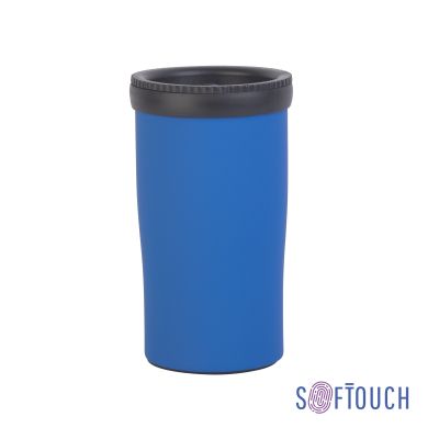 Термостакан Миссури 280 мл, покрытие soft touch, синий-0