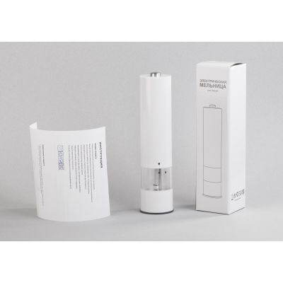 Электрическая мельница Grinder для специй, белый-5