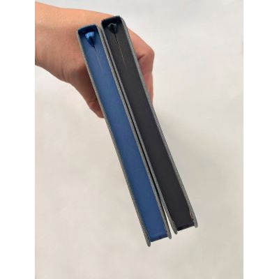 Ежедневник недатированный Турин , формат А5, серый с черным-3