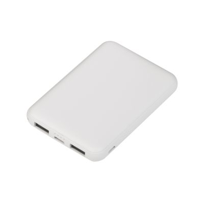 Зарядное устройство Compact, 5000 mAh, белый, белый-0