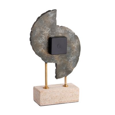 Часы Раковины, зеленый-2