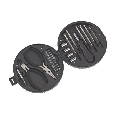 Набор инструментов Колесо, черный с серебром-2