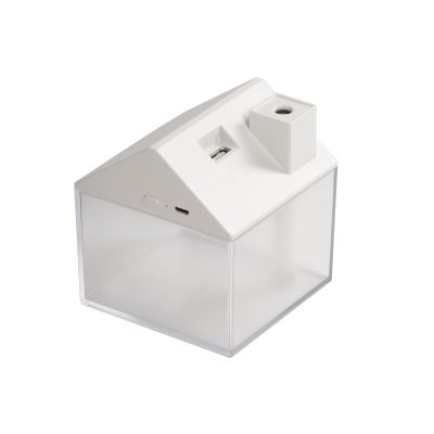 Увлажнитель воздуха Sweet home c лампой и вентилятором, белый-0