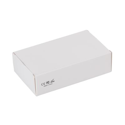 Зарядное устройство с LED-фонариком и подсветкой логотипа, 4400 mAh, белый-5