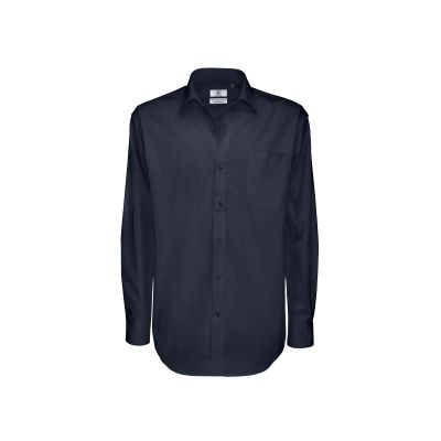 Рубашка мужская с длинным рукавом Sharp LSL/men, темно-синий-1