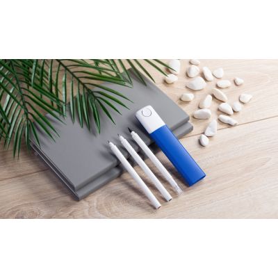 Набор Select 4в1, синий с белым-3