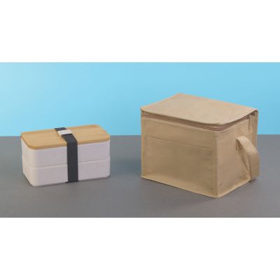 Сумка-холодильник Craft small из бумаги, натуральный-5