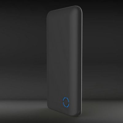 Беспроводное зарядное устройство Fast SOFTTOUCH, 6000 mAh, черный-2