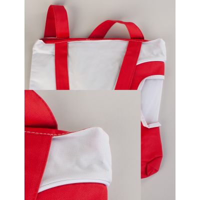Сумка пляжная Карибские острова, красная/белая#, белый с красным-3