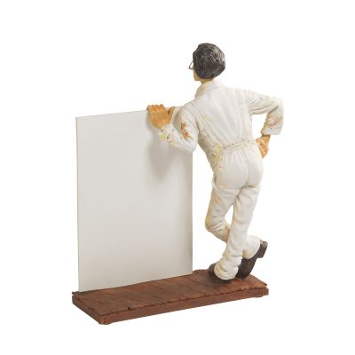 Скульптура Forchino, коричневый с белым-2