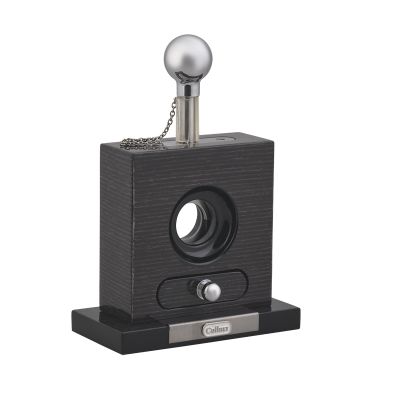 Гильотина для сигар, черный с серебром-0