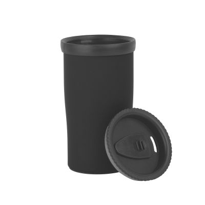 Термостакан Миссури 280 мл, покрытие soft touch, черный-2