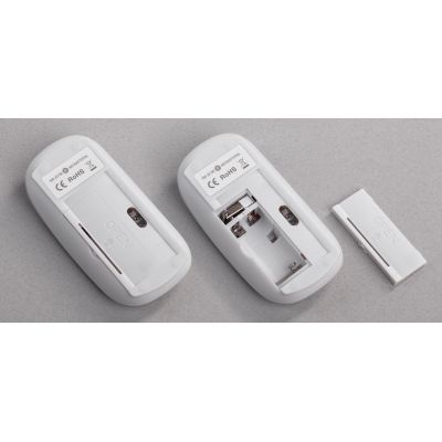 Беспроводная компьютерная мышь Freerider с антибактериальной защитой, белый-4