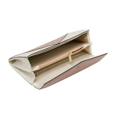 Портмоне дамское Beaubourg Pink, розовый с белым-1