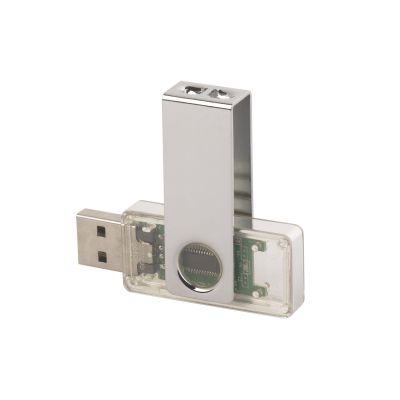 Флеш-карта TWISTA Transparent MS, 16Гб, прозрачный-0