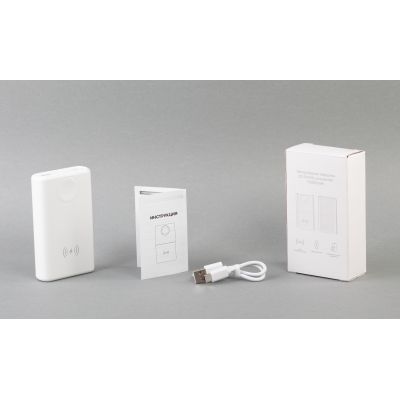 Беспроводное зарядное (22.5/15W) устройство ALL-in-1 10000 mAh, белый-4