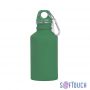 Бутылка для воды Финиш, покрытие soft touch, 0,5 л., зеленый