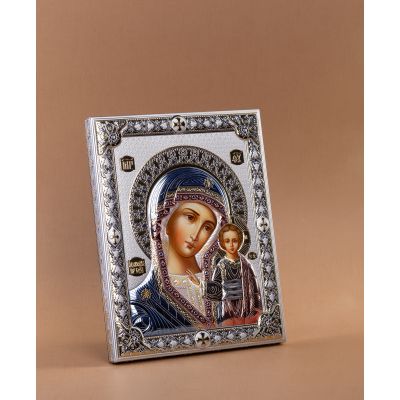 Икона Богоматерь Казанская, золотистый-2