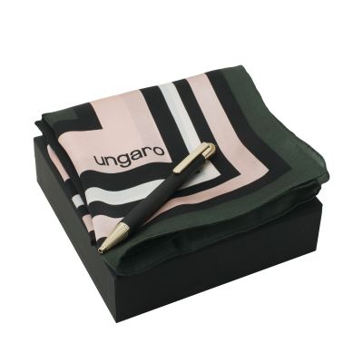 Набор (платок шейный, ручка шариковая), -0