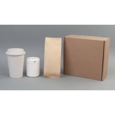 Набор Комфорт, бежевый с белым-1