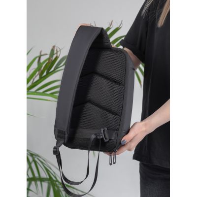 Рюкзак Rapid на одно плечо, черный-2