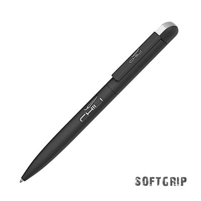 Ручка шариковая Jupiter SOFTGRIP, покрытие softgrip, черный-0